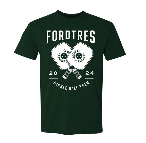 Pickleball Tee (Forest Green) Pickleball Tee (Forest Green) - Image 1